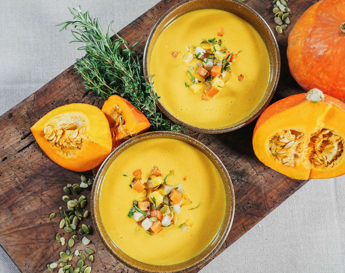 Crèmesuppe vom Hofkürbis